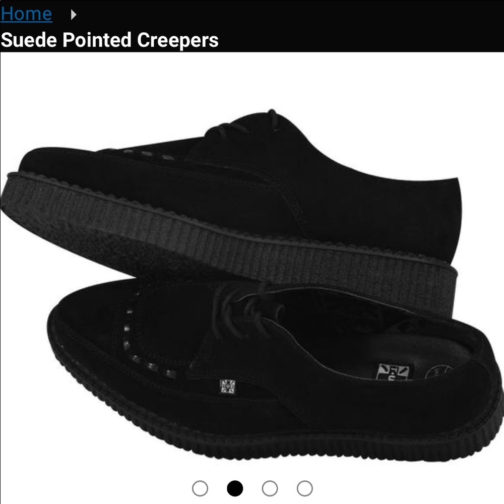 TUK POINTED CREEPERS 🖤🌹